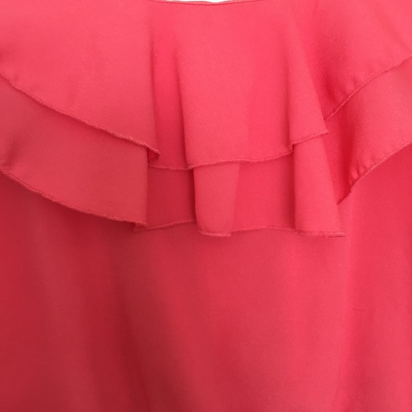 Pink Ruffle Top - Picture 2 of 4